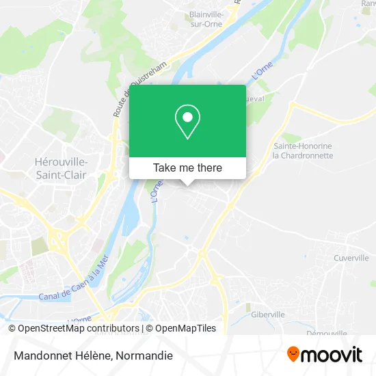 Mandonnet Hélène map