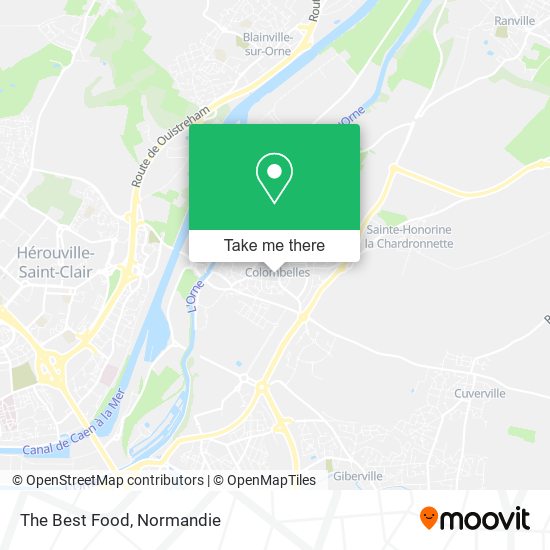 The Best Food map