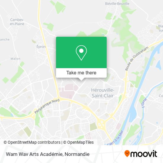 Wam Wav Arts Académie map