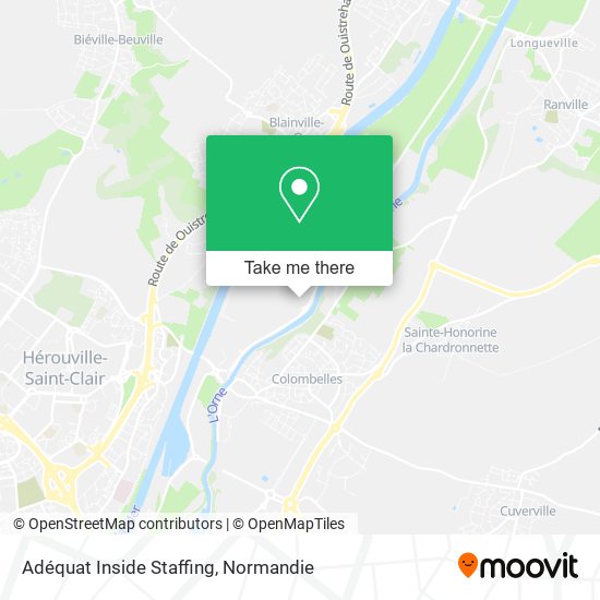 Adéquat Inside Staffing map
