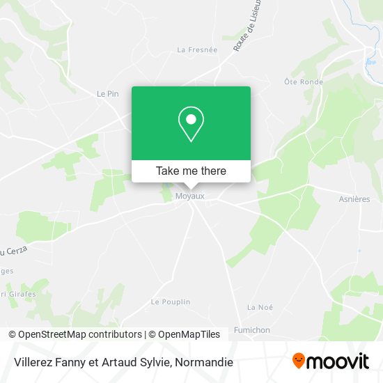 Villerez Fanny et Artaud Sylvie map