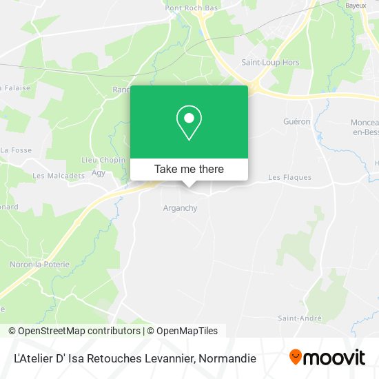 L'Atelier D' Isa Retouches Levannier map