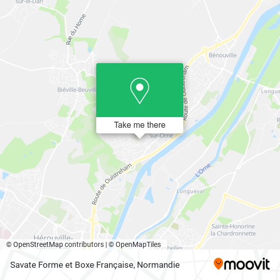 Savate Forme et Boxe Française map