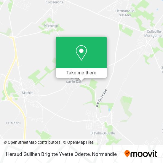 Heraud Guilhen Brigitte Yvette Odette map