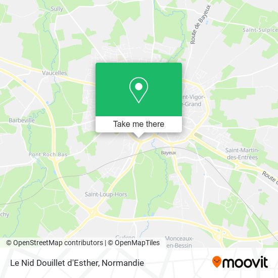Le Nid Douillet d'Esther map