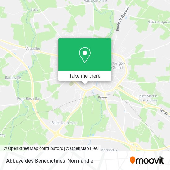 Abbaye des Bénédictines map