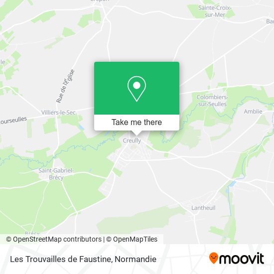 Les Trouvailles de Faustine map