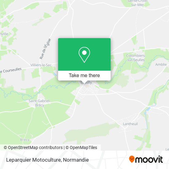 Leparquier Motoculture map