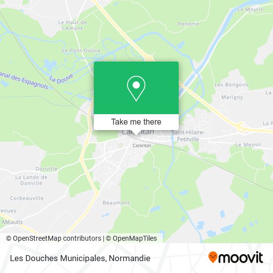 Les Douches Municipales map