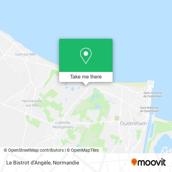 Le Bistrot d'Angèle map