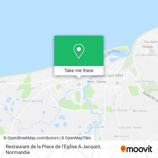 Restaurant de la Place de l'Église A.Jacquot map