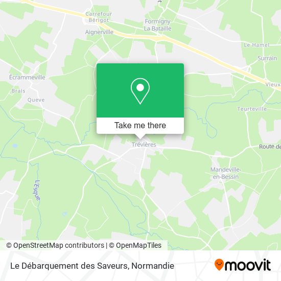 Le Débarquement des Saveurs map
