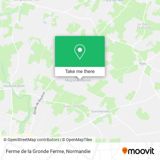 Ferme de la Gronde Ferme map