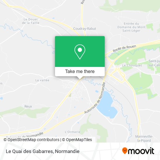 Le Quai des Gabarres map