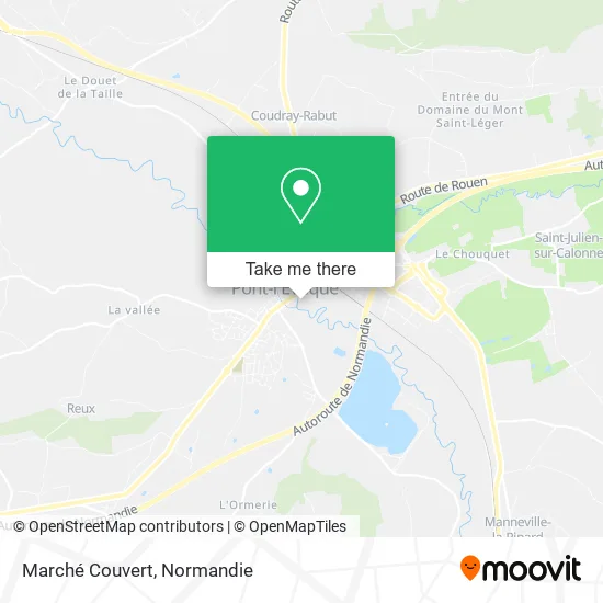 Marché Couvert map