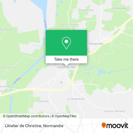 L'Atelier de Christine map