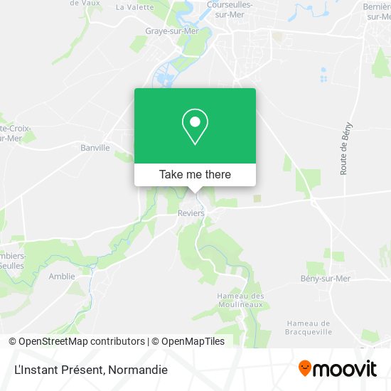 L'Instant Présent map