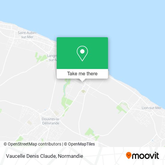 Vaucelle Denis Claude map