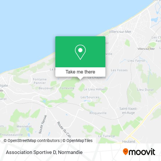Association Sportive D map