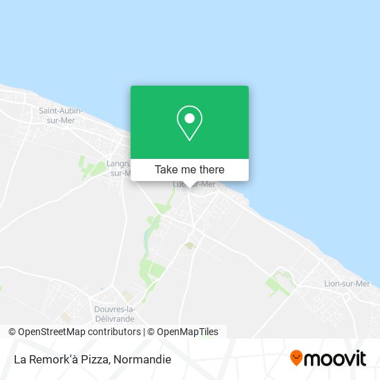 La Remork'à Pizza map