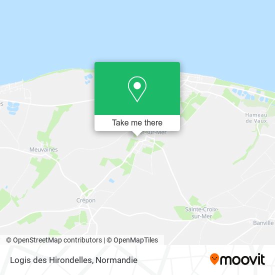 Logis des Hirondelles map