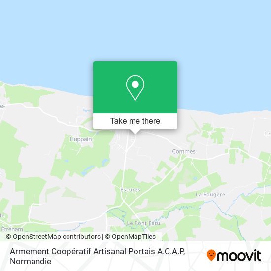Armement Coopératif Artisanal Portais A.C.A.P map