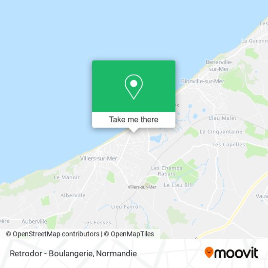 Retrodor - Boulangerie map