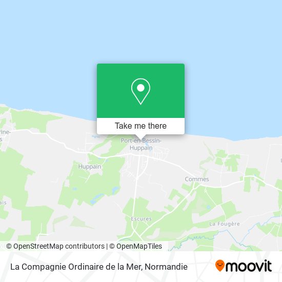 La Compagnie Ordinaire de la Mer map