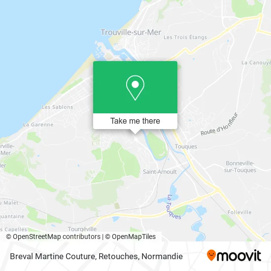 Breval Martine Couture, Retouches map