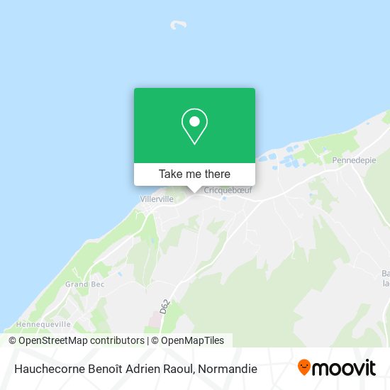 Hauchecorne Benoît Adrien Raoul map