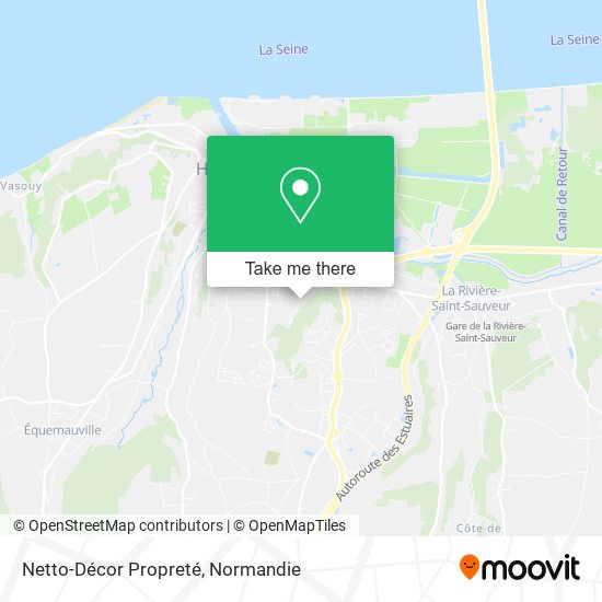 Netto-Décor Propreté map