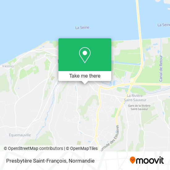 Presbytère Saint-François map