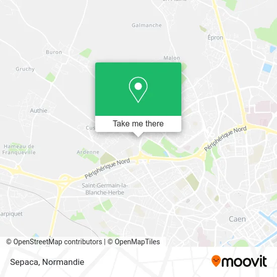 Sepaca map