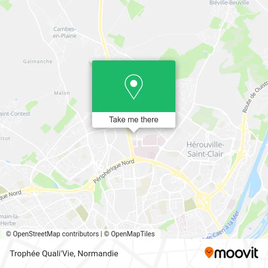 Trophée Quali'Vie map