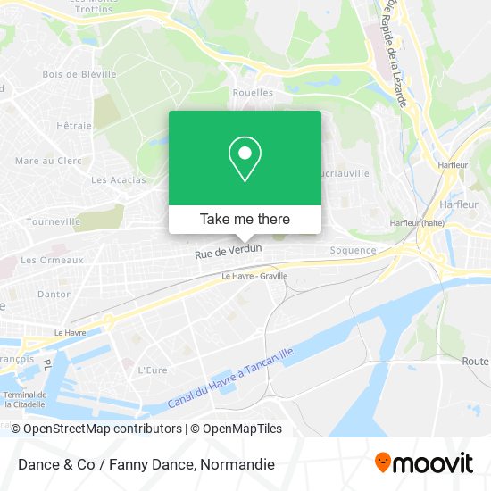 Dance & Co / Fanny Dance map