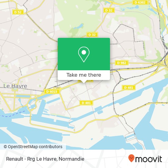Mapa Renault - Rrg Le Havre