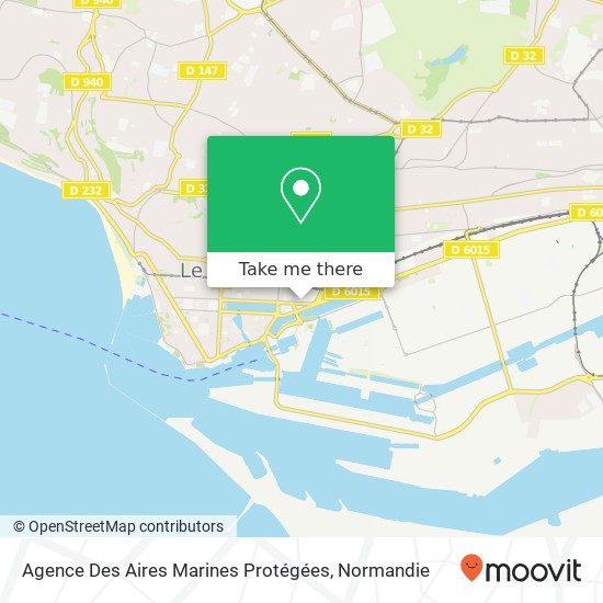 Mapa Agence Des Aires Marines Protégées