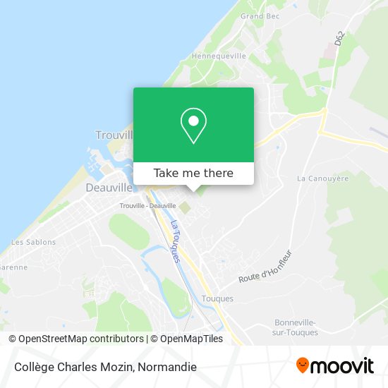Collège Charles Mozin map