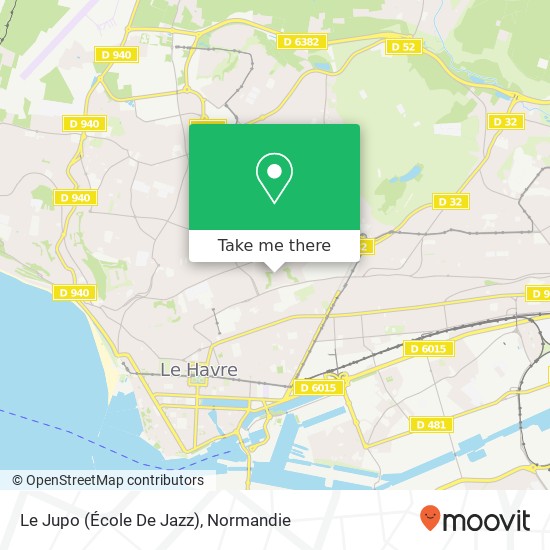 Le Jupo (École De Jazz) map