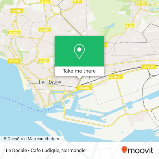 Le Décalé - Café Ludique map