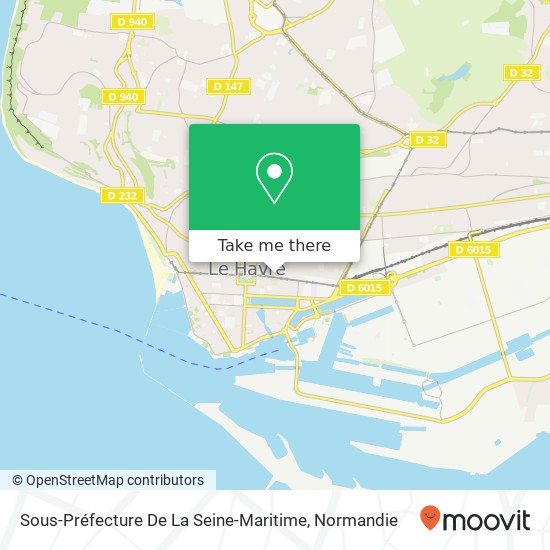 Mapa Sous-Préfecture De La Seine-Maritime