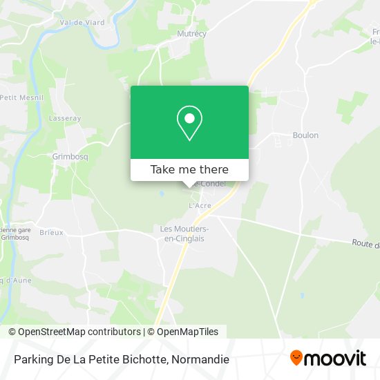 Parking De La Petite Bichotte map
