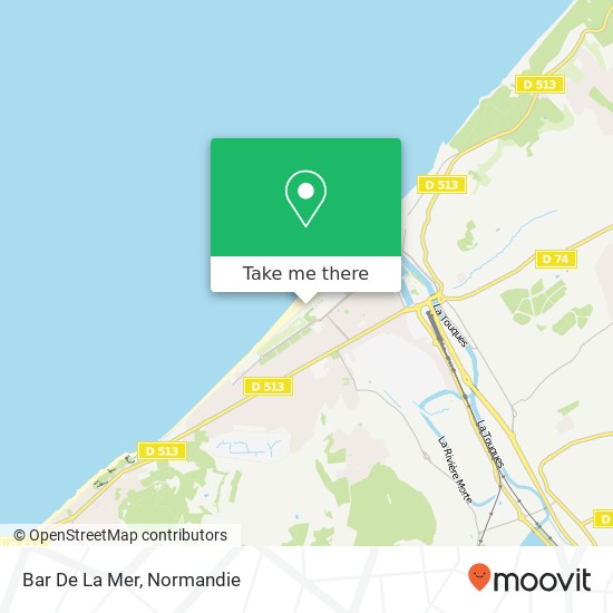 Mapa Bar De La Mer