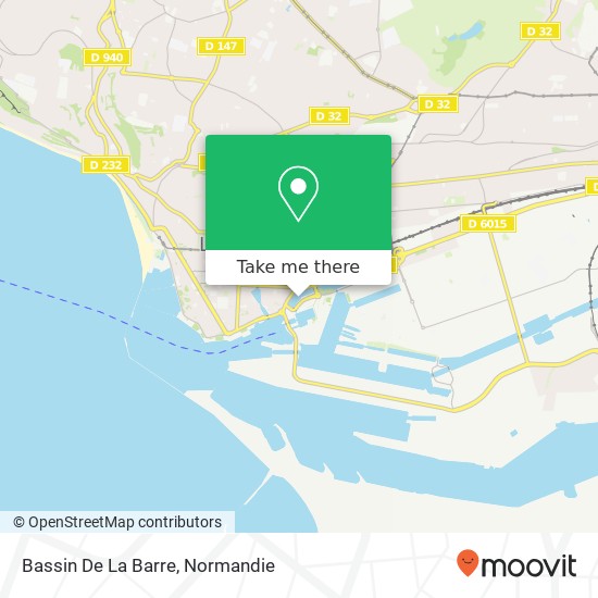 Bassin De La Barre map