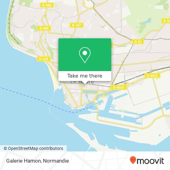 Galerie Hamon map