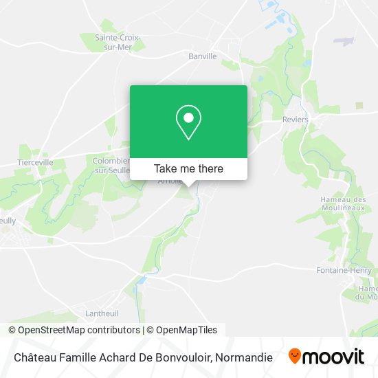 Château Famille Achard De Bonvouloir map