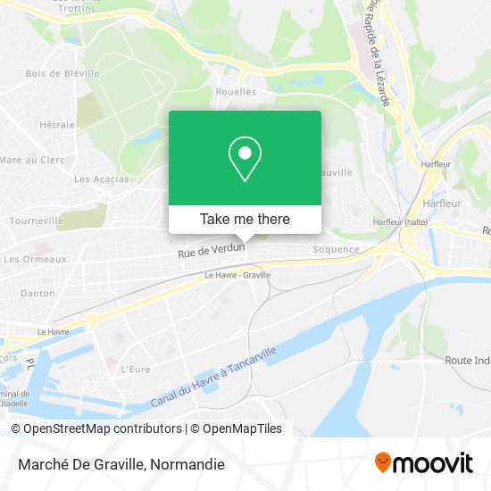 Marché De Graville map