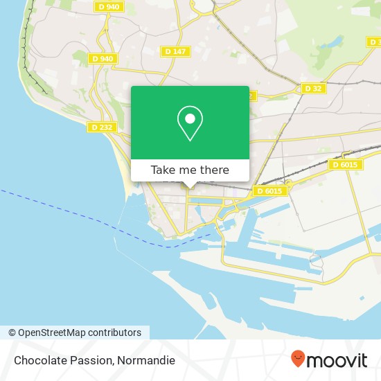 Chocolate Passion map