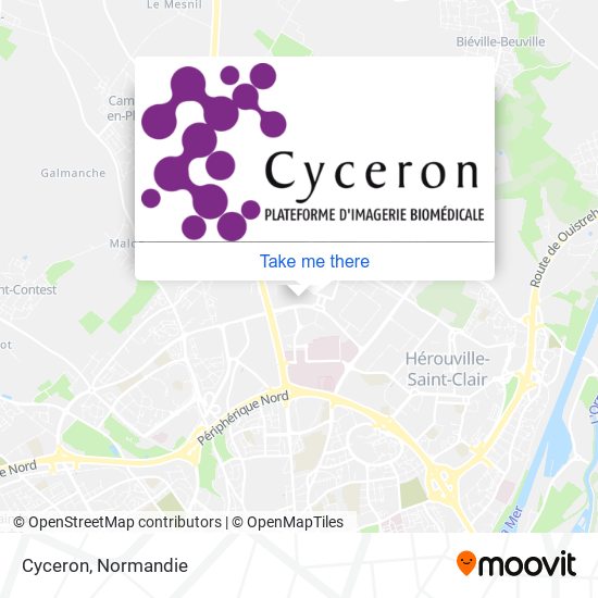 Mapa Cyceron