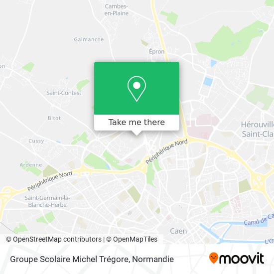 Groupe Scolaire Michel Trégore map